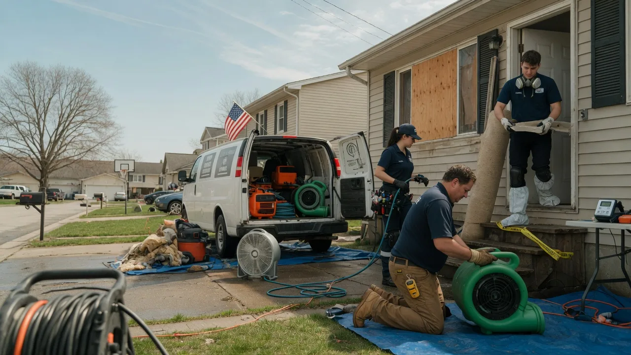 Water Damage Restoration in Lake, MI near me
